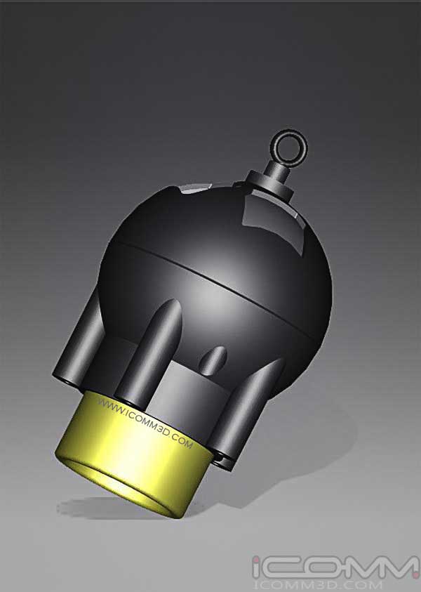 Product Design, Industrial lighting prototype